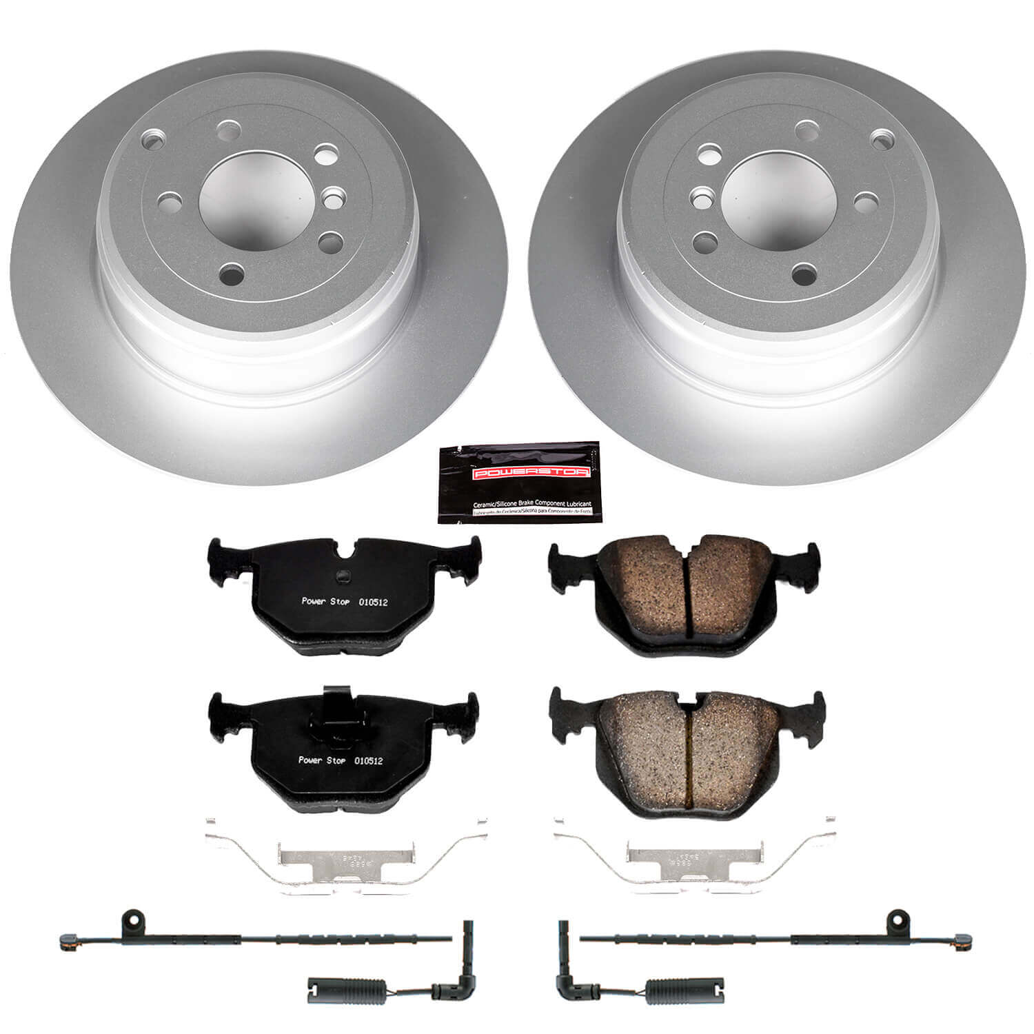 Power Stop CRK5742 - Z23 Evolution Sport Rear Brake Kit vehicle fitment brake part
