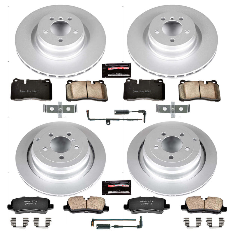Power Stop CRK5744 - Z23 Evolution Sport Front And Rear Brake Kit vehicle fitment brake part