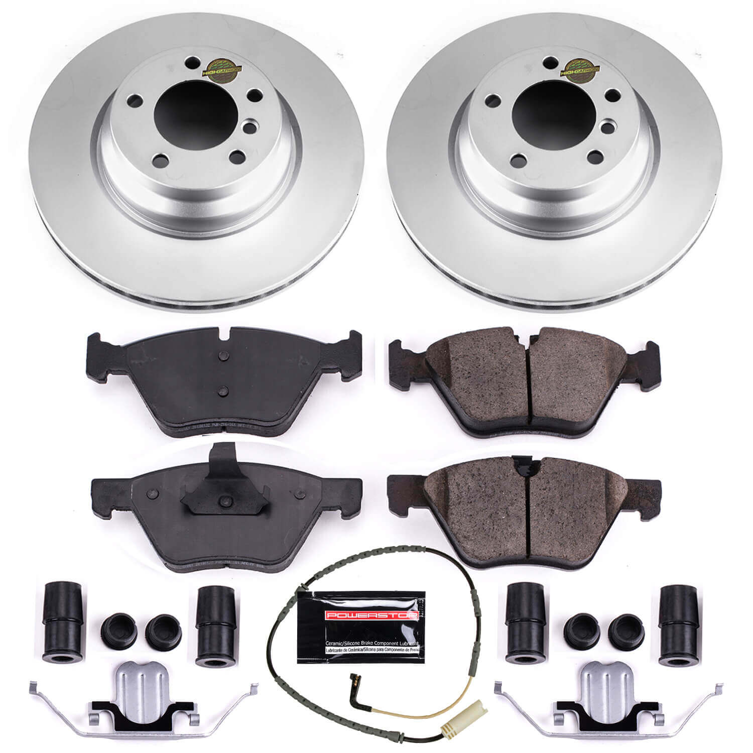 Power Stop CRK5767 Z23 Evolution Sport Front Brake Kit for 2006 BMW 330Xi product image