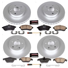Power Stop CRK5791 - Z23 Evolution Sport Front And Rear Brake Kit vehicle fitment brake part