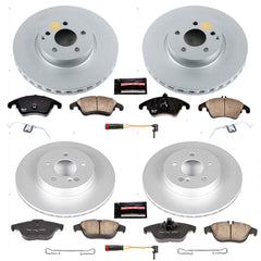 Power Stop CRK5793 - Z23 Evolution Sport Front And Rear Brake Kit vehicle fitment brake part