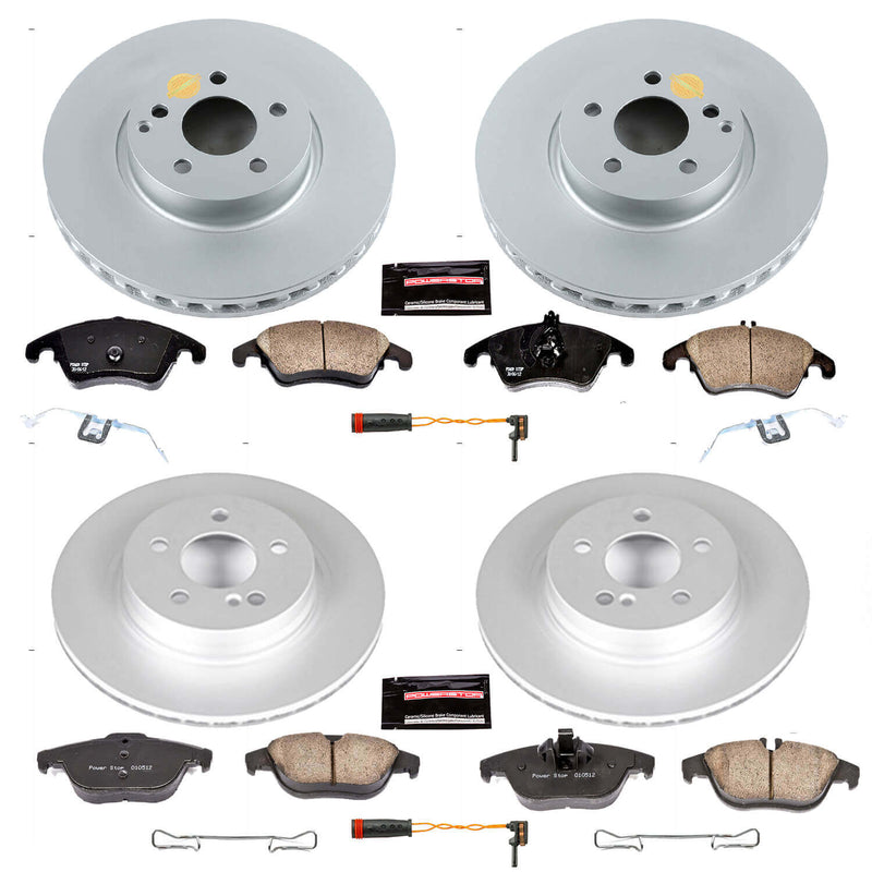 Power Stop CRK5793 - Z23 Evolution Sport Front And Rear Brake Kit vehicle fitment brake part