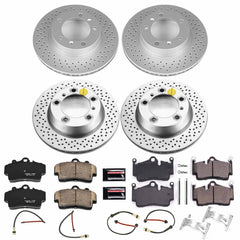 Power Stop CRK5794 Z23 Evolution Sport Front And Rear Brake Kit for 2005-2008 Porsche Boxster product image