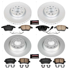 Power Stop CRK5798 - Z23 Evolution Sport Front And Rear Brake Kit vehicle fitment brake part
