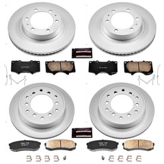 Power Stop CRK5805 - Z17 Evolution Front And Rear Brake Kit vehicle fitment brake part