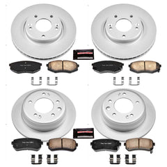 Power Stop CRK5807 - Z17 Evolution Front And Rear Brake Kit vehicle fitment brake part