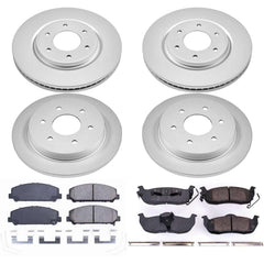Power Stop CRK5822 - Z17 Evolution Front And Rear Brake Kit vehicle fitment brake part