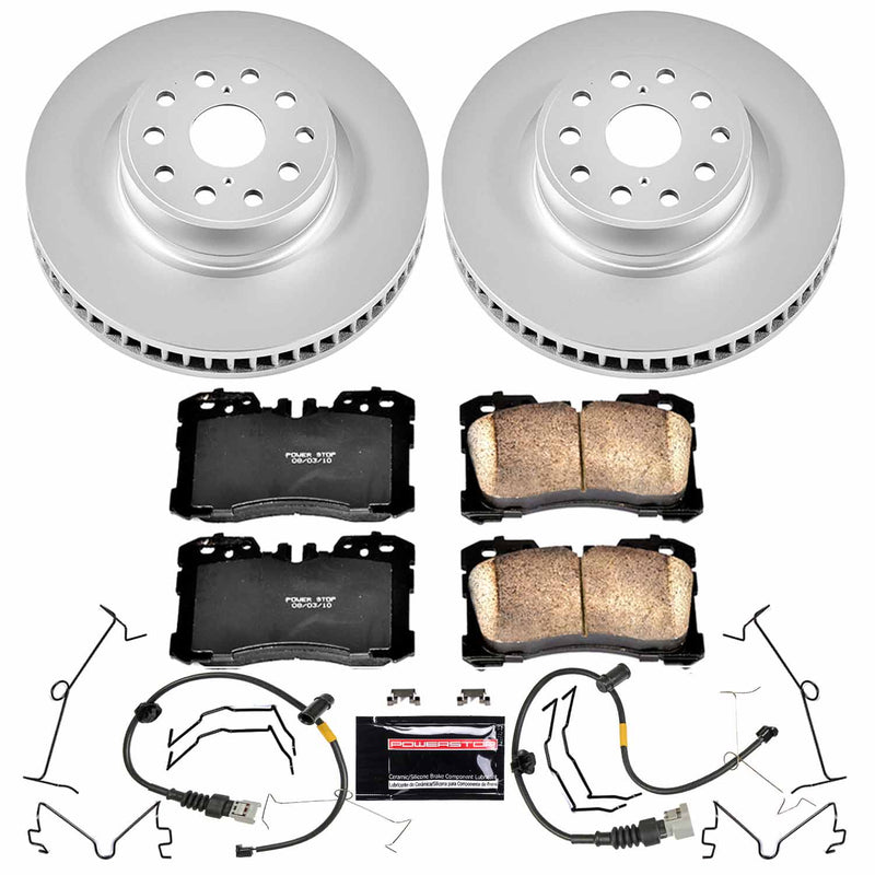 Power Stop CRK5824 - Z17 Evolution Front Brake Kit vehicle fitment brake part