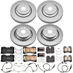 Power Stop CRK5827 - Z17 Evolution Front And Rear Brake Kit vehicle fitment brake part