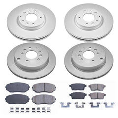 Power Stop CRK5829 - Z17 Evolution Front And Rear Brake Kit vehicle fitment brake part