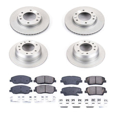 Power Stop CRK5831 - Z17 Evolution Front And Rear Brake Kit vehicle fitment brake part