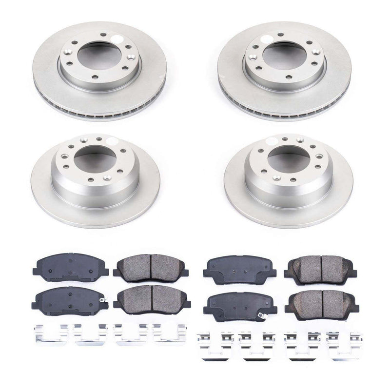 Power Stop CRK5831 - Z17 Evolution Front And Rear Brake Kit vehicle fitment brake part