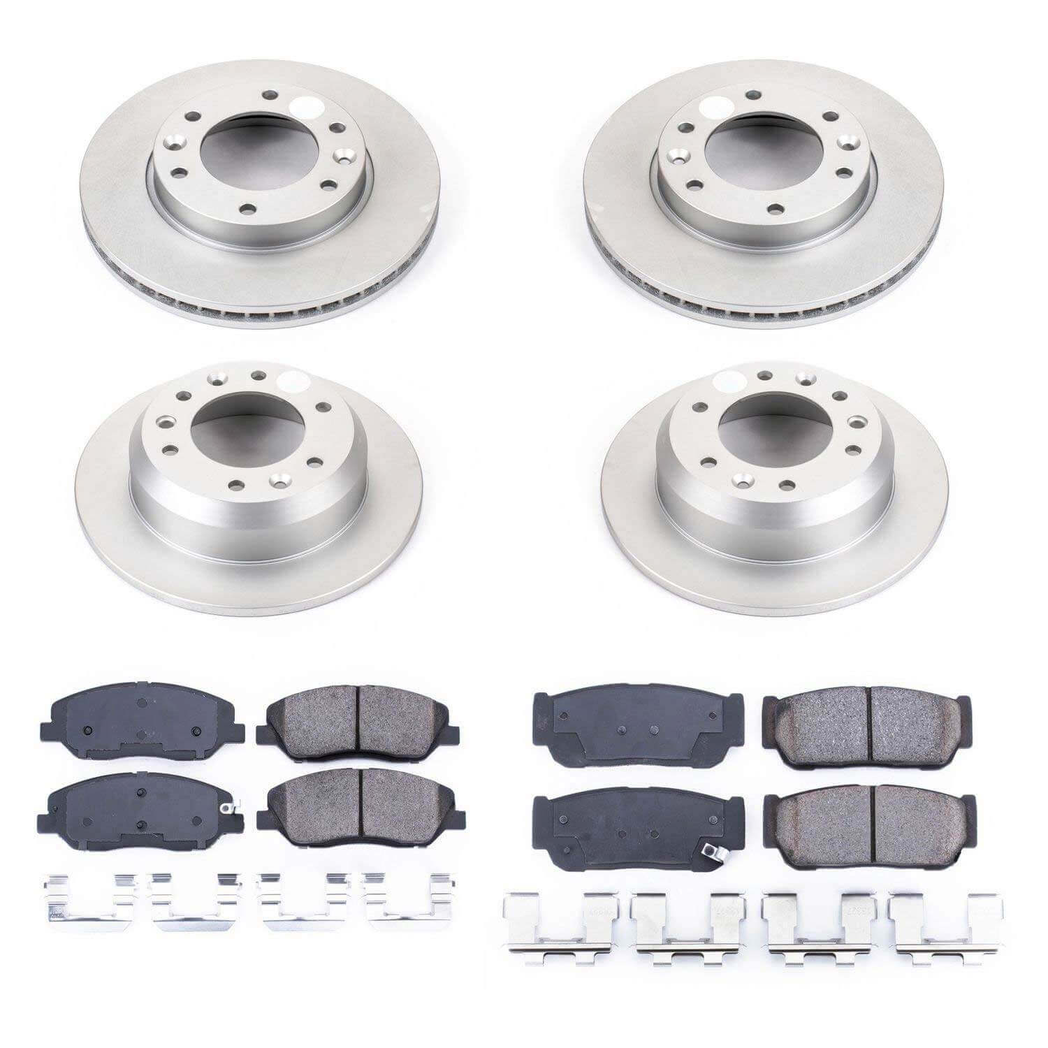 Power Stop CRK5832 - Z17 Evolution Front And Rear Brake Kit vehicle fitment brake part