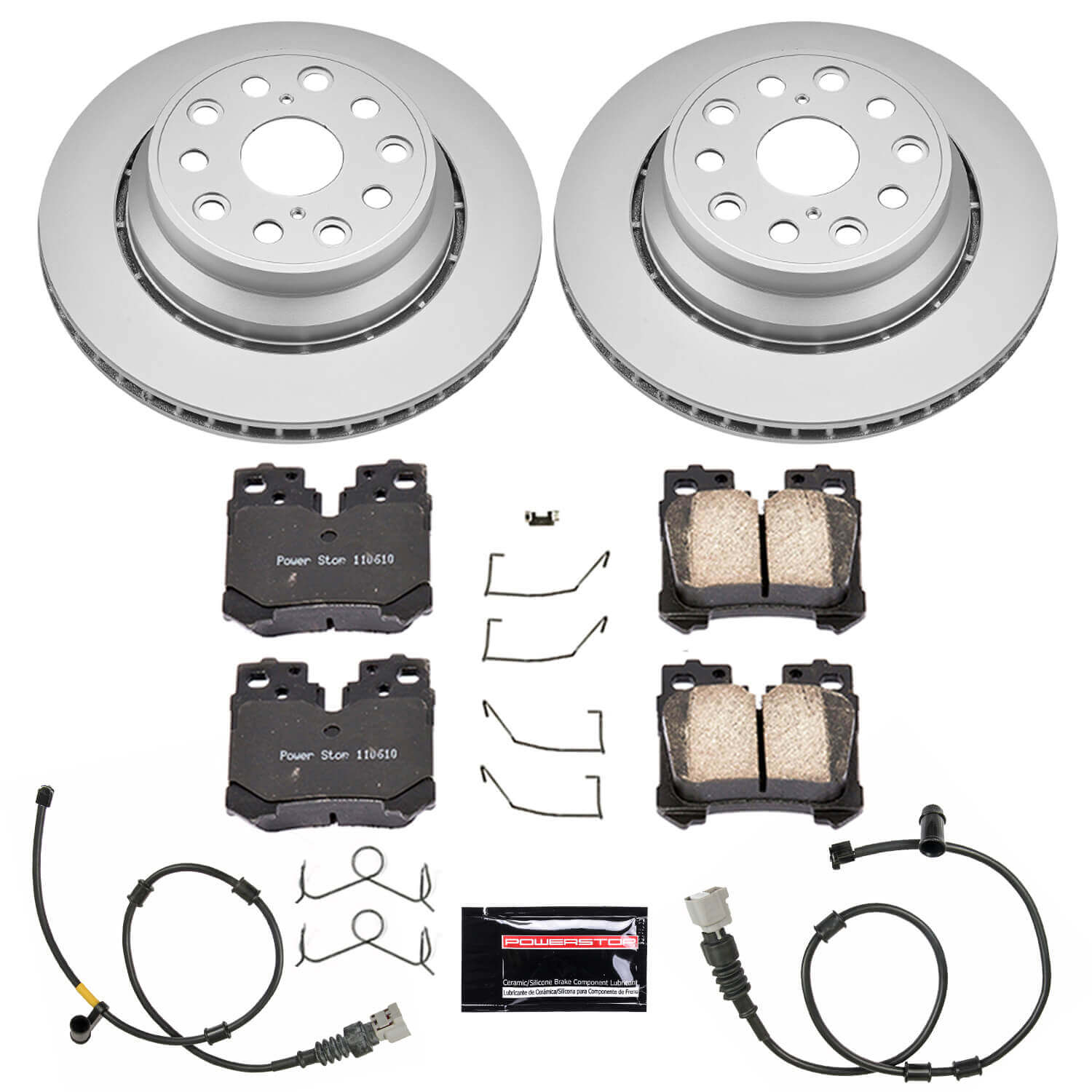 Power Stop CRK5840 - Z17 Evolution Rear Brake Kit vehicle fitment brake part