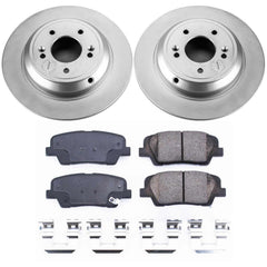 Power Stop CRK5847 Z17 Evolution Rear Brake Kit for 2019-2023 Genesis G70 product image