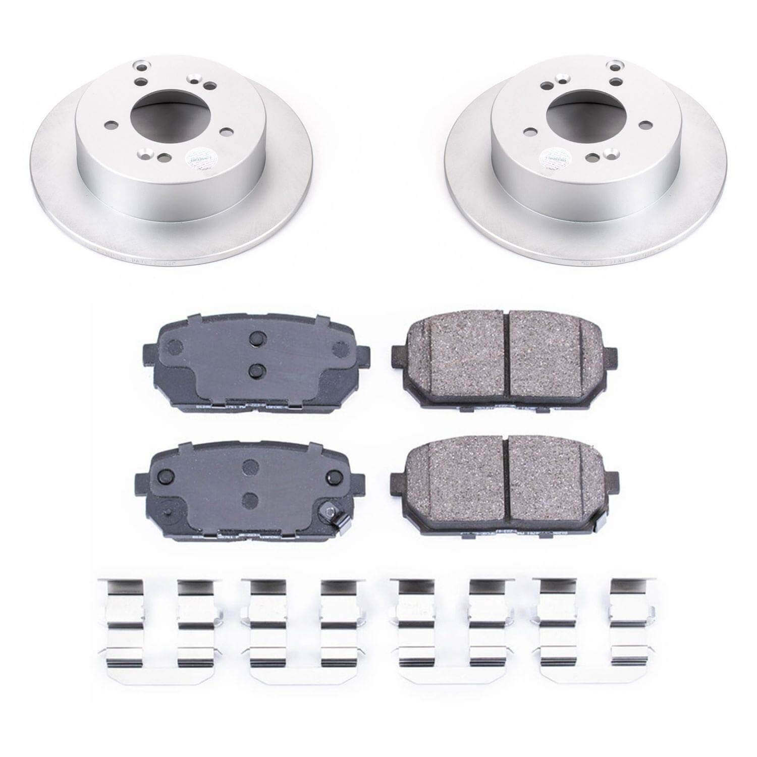 Power Stop CRK5853 - Z17 Evolution Rear Brake Kit vehicle fitment brake part