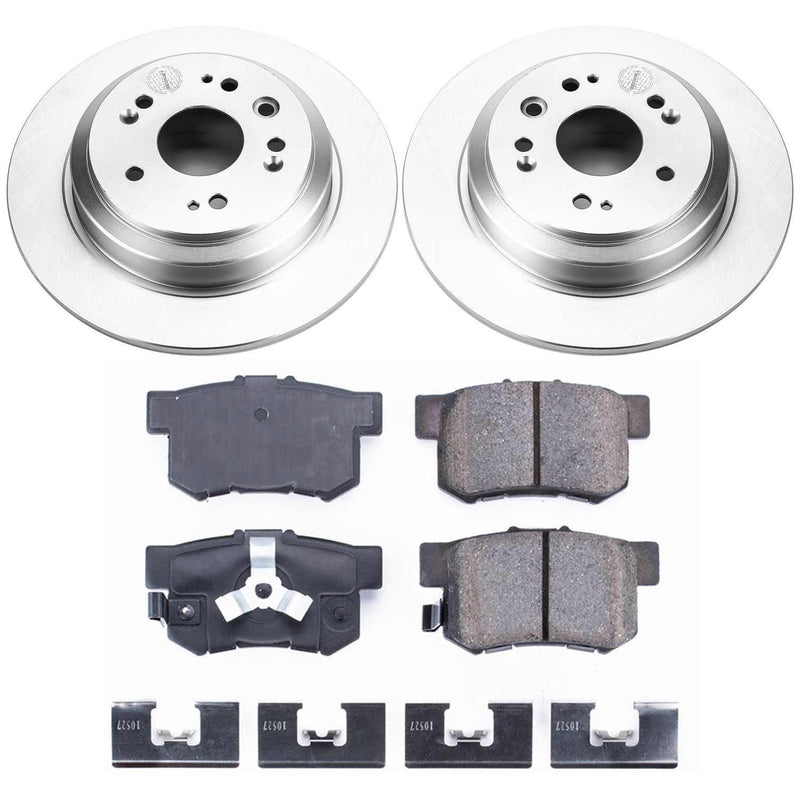 Power Stop CRK5859 Z17 Evolution Rear Brake Kit for 2010-2011 Honda Accord Crosstour product image
