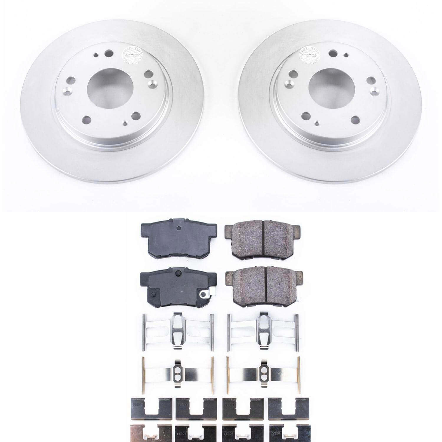 Power Stop CRK5860 Z17 Evolution Rear Brake Kit for 2011-2015 Honda Cr-Z product image