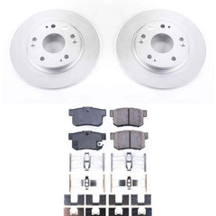 Power Stop CRK5860 Z17 Evolution Rear Brake Kit for 2011-2015 Honda Cr-Z product image