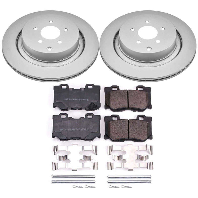 Power Stop CRK5861 - Z17 Evolution Rear Brake Kit vehicle fitment brake part