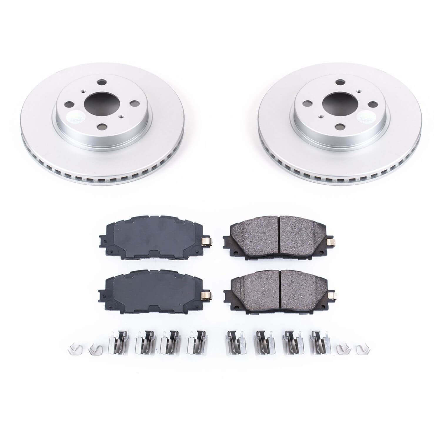 Power Stop CRK5863 Z17 Evolution Front Brake Kit for 2013 Scion Iq product image