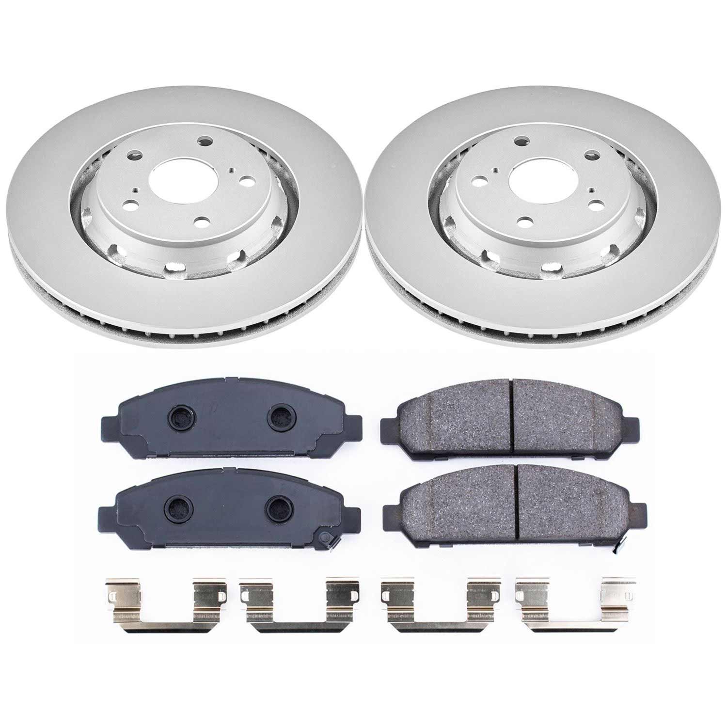 Power Stop CRK5865 Z17 Evolution Front Brake Kit for 2009-2016 Toyota Venza product image