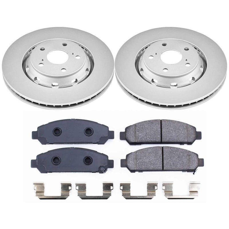 Power Stop CRK5865 Z17 Evolution Front Brake Kit for 2009-2016 Toyota Venza product image