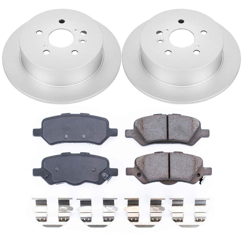 Power Stop CRK5867 Z17 Evolution Rear Brake Kit for 2009-2016 Toyota Venza product image