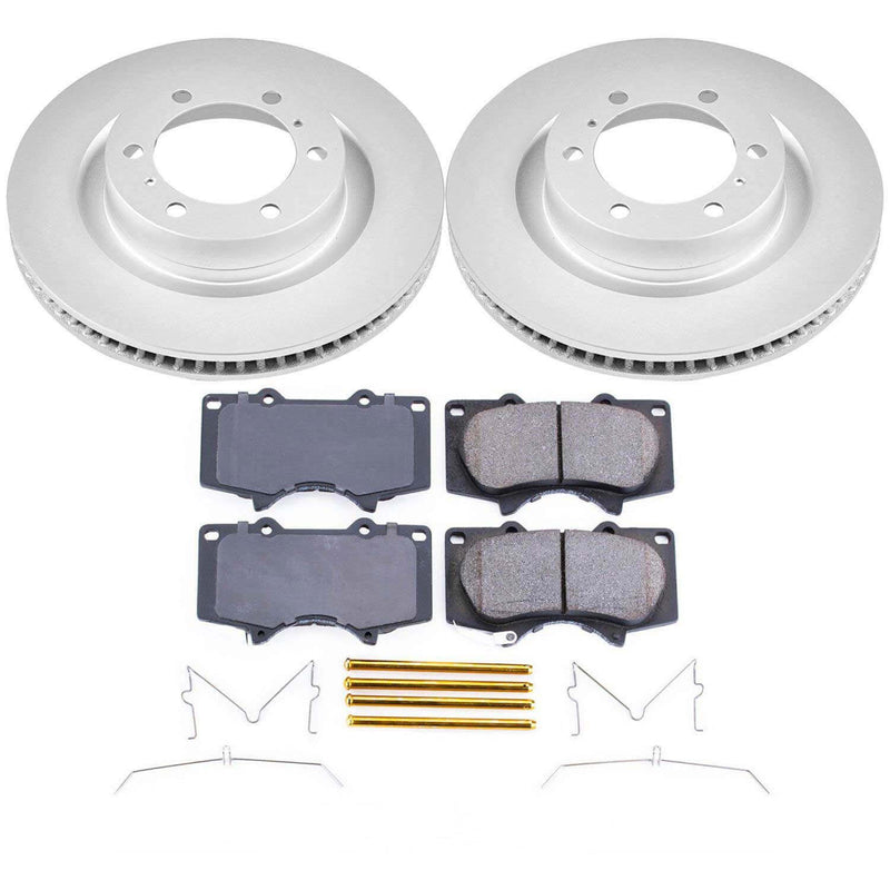 Power Stop CRK5873 Z17 Evolution Front Brake Kit for 2010-2023 Lexus GX460 product image
