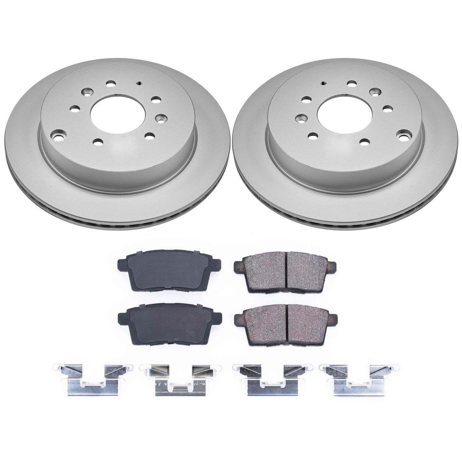 Power Stop CRK5876 Z17 Evolution Rear Brake Kit for 2007-2012 Mazda CX-7 product image