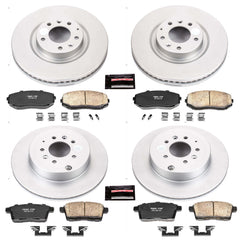 Power Stop CRK5879 Z17 Evolution Front And Rear Brake Kit for 2007-2015 Mazda CX-9 product image