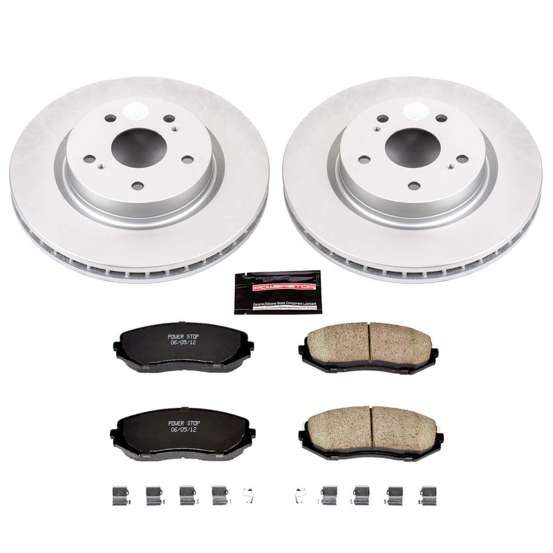 Power Stop CRK5886 Z17 Evolution Front Brake Kit for 2006-2013 Suzuki Grand Vitara product image