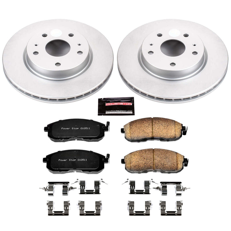 Power Stop CRK5887 Z17 Evolution Front Brake Kit for 2007-2013 Suzuki SX4 product image