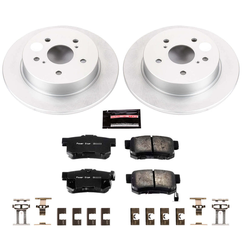 Power Stop CRK5889 Z17 Evolution Rear Brake Kit for 2007-2009 Suzuki SX4 Rear Disc product image