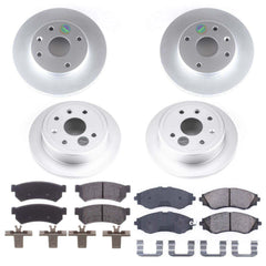 Power Stop CRK5896 Z17 Evolution Front And Rear Pad And Rotor Kit for 2007-2008 Suzuki Forenza product image