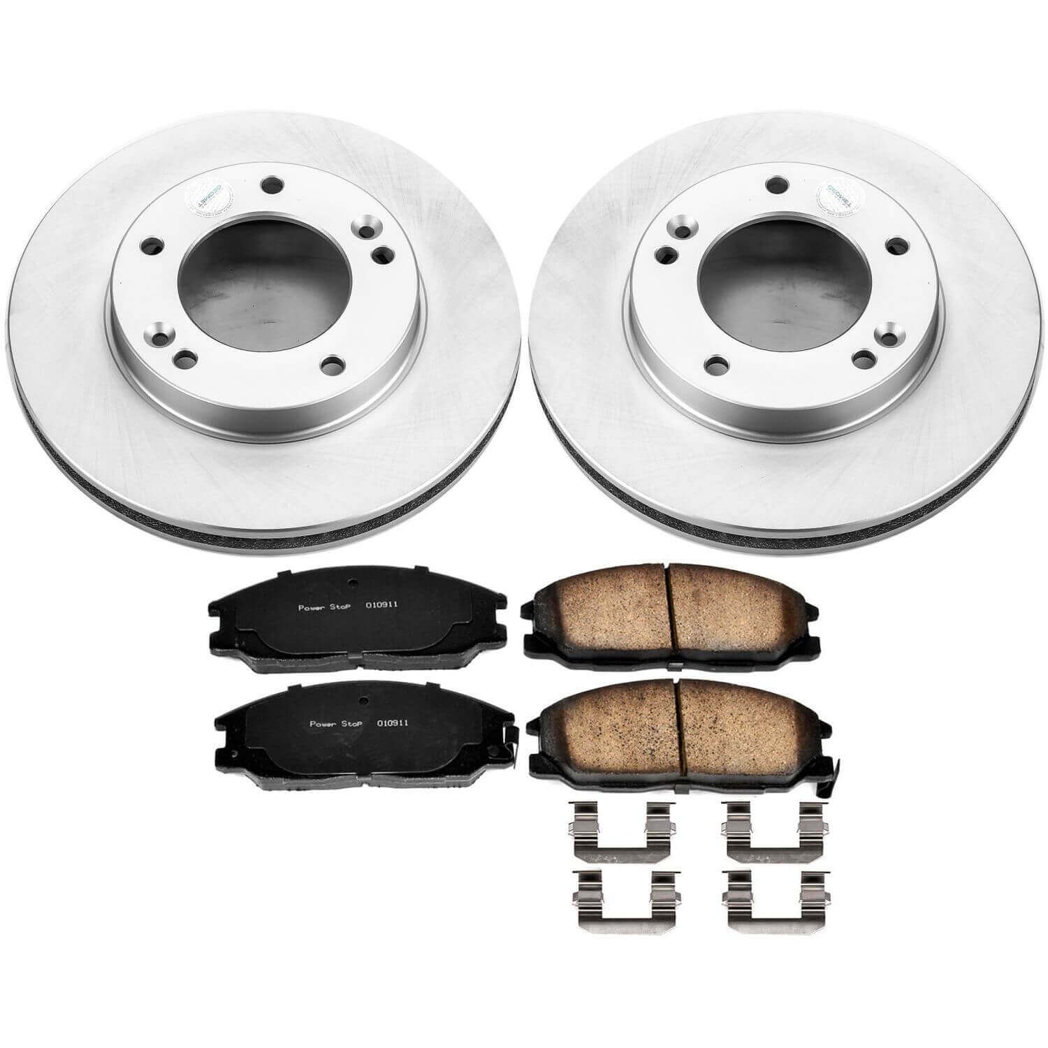 Power Stop CRK5899 Z17 Evolution Front Brake Kit for 2003-2006 Kia Sorento product image