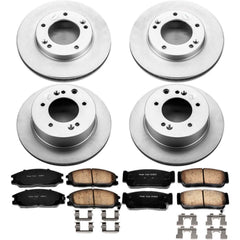 Power Stop CRK5900 Z17 Evolution Front And Rear Brake Kit for 2003-2006 Kia Sorento product image