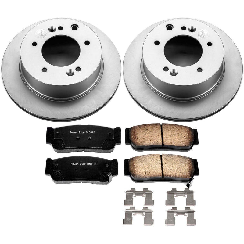 Power Stop CRK5901 Z17 Evolution Rear Brake Kit for 2003-2006 Kia Sorento product image