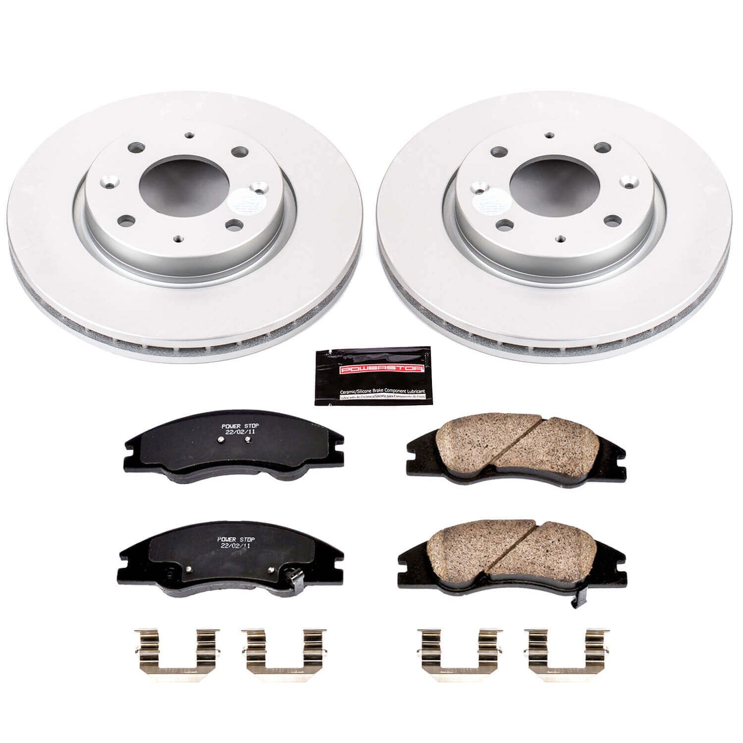 Power Stop CRK5903 Z17 Evolution Front Brake Kit for 2004-2009 Kia Spectra product image