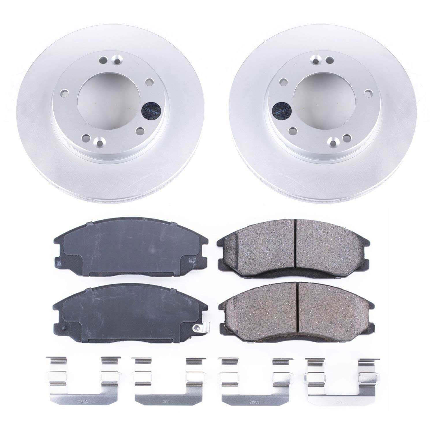 Power Stop CRK5908 Z17 Evolution Front Pad And Rotor Kit for 2007-2009 Kia Sorento product image