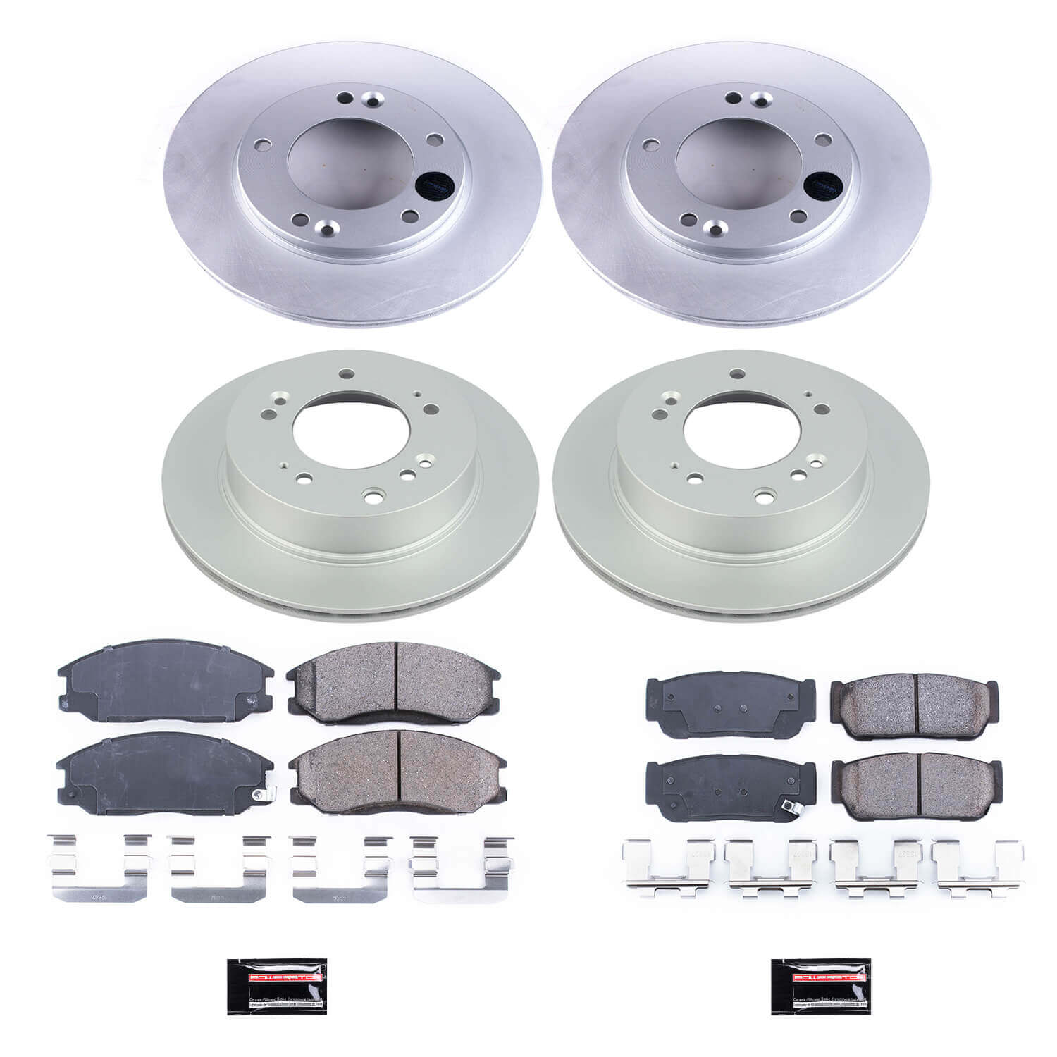 Power Stop CRK5909 Z17 Evolution Front And Rear Pad And Rotor Kit for 2007-2009 Kia Sorento product image