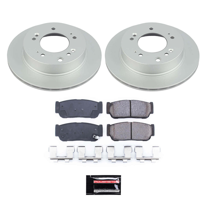 Power Stop CRK5910 Z17 Evolution Rear Pad And Rotor Kit for 2007-2009 Kia Sorento product image