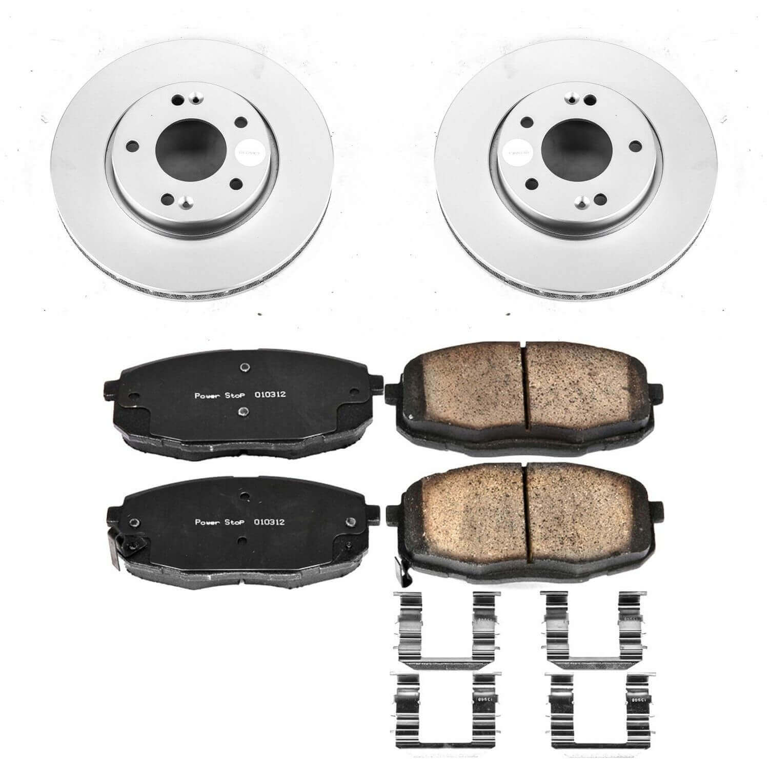 Power Stop CRK5911 Z17 Evolution Front Brake Kit for 2010-2013 Kia Forte product image