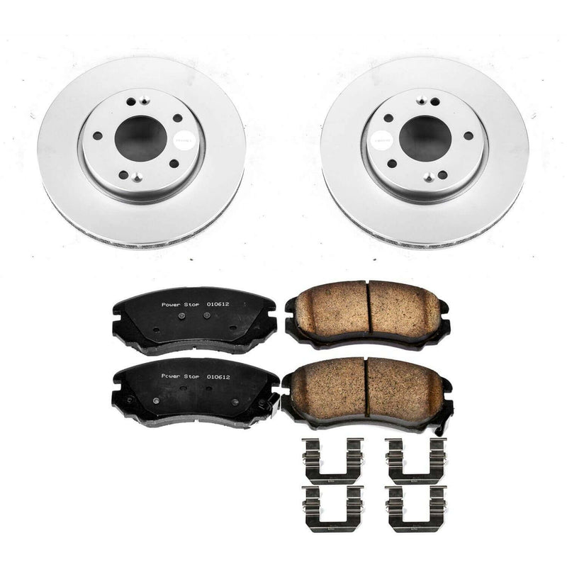 Power Stop CRK5913 Z17 Evolution Front Brake Kit for 2010-2011 Kia Soul product image