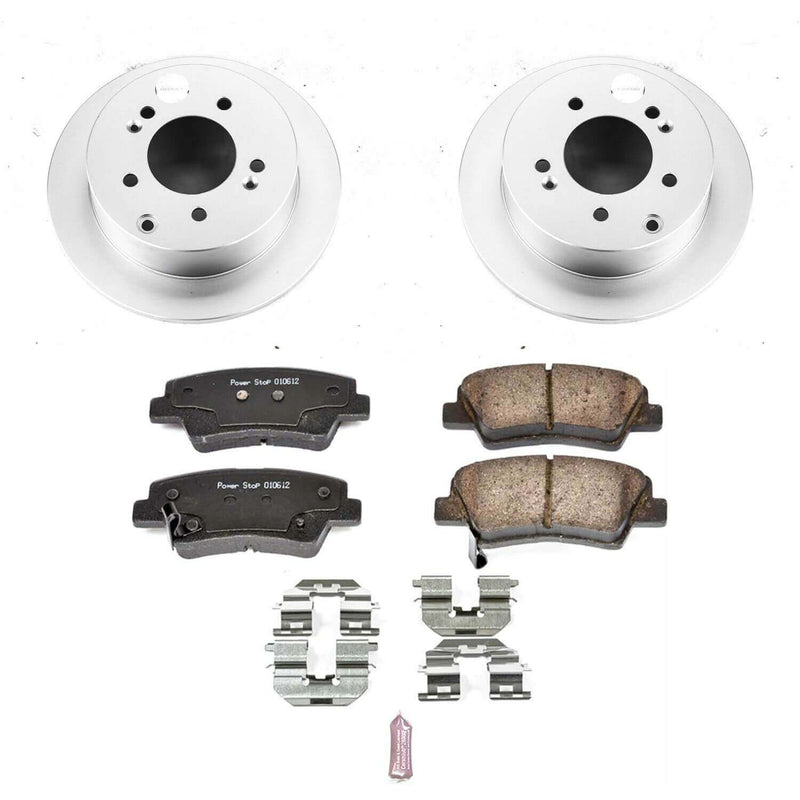 Power Stop CRK5916 Z17 Evolution Rear Brake Kit for 2010-2013 Kia Soul product image
