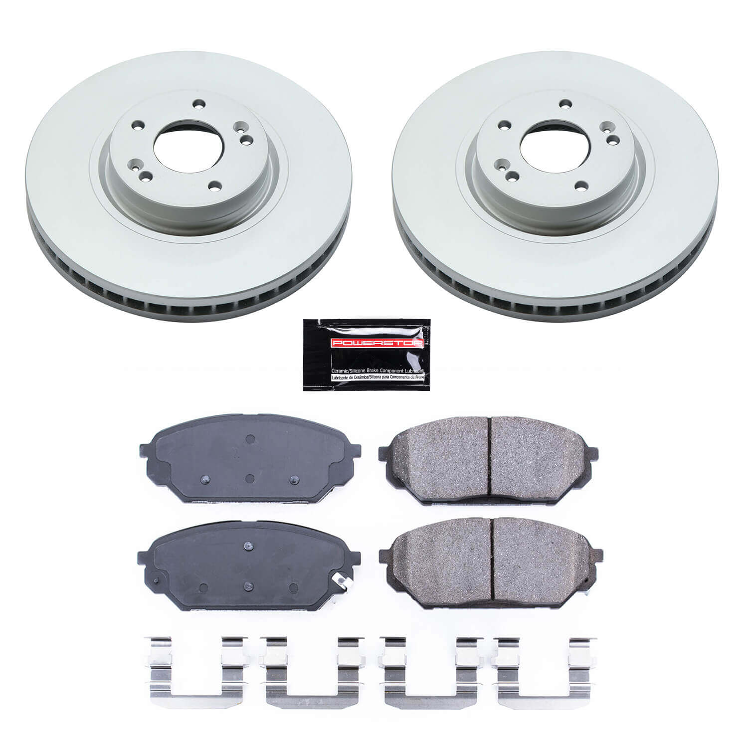 Power Stop CRK5918 Z17 Evolution Front Pad And Rotor Kit for 2007-2012 Hyundai Veracruz product image