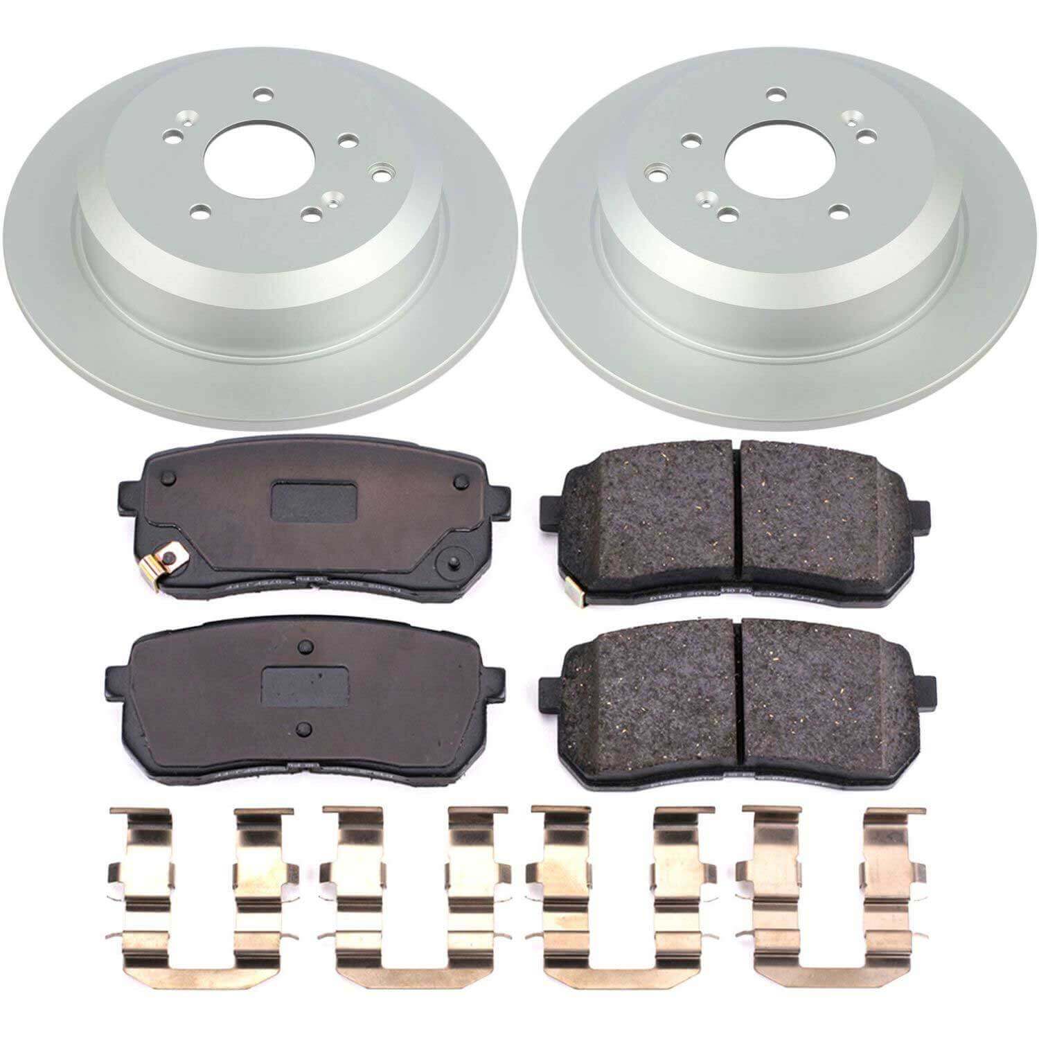 Power Stop CRK5920 Z17 Evolution Rear Pad And Rotor Kit for 2007-2012 Hyundai Veracruz product image