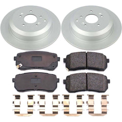 Power Stop CRK5920 Z17 Evolution Rear Pad And Rotor Kit for 2007-2012 Hyundai Veracruz product image