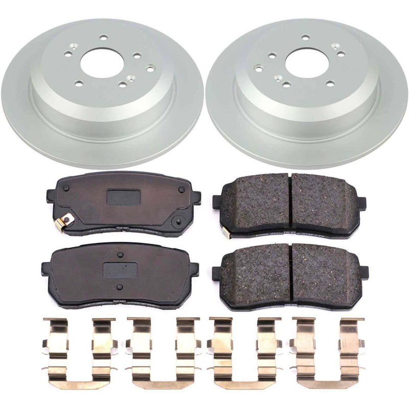 Power Stop CRK5920 Z17 Evolution Rear Pad And Rotor Kit for 2007-2012 Hyundai Veracruz product image