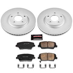 Power Stop CRK5926 Z17 Evolution Front Brake Kit for 2010-2012 Hyundai Santa Fe product image